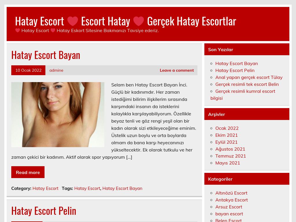 Hatay Escort