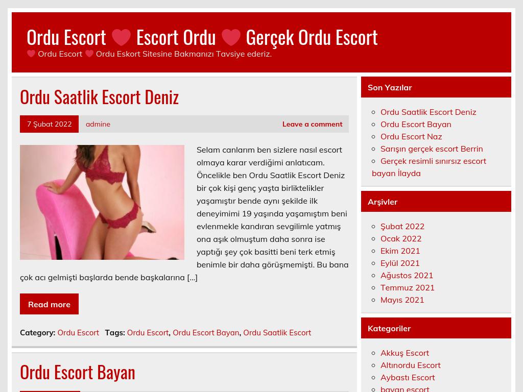 Ordu Escort